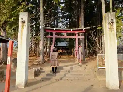 七日子神社の鳥居