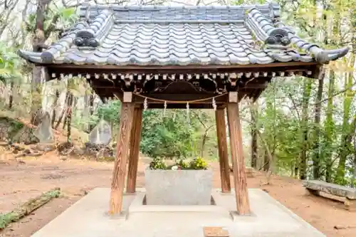 高山神社の手水