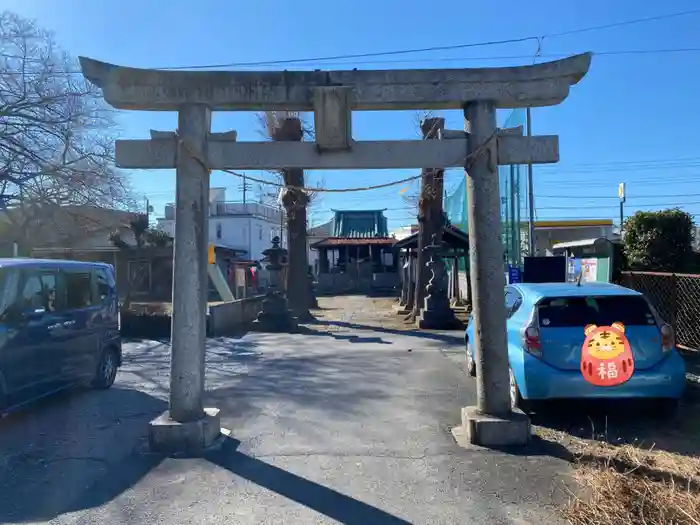 秋葉神社の鳥居