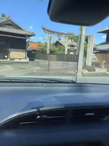 富士浅間神社の鳥居