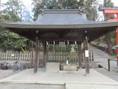 吉田神社の手水舎