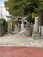 布忍神社の鳥居