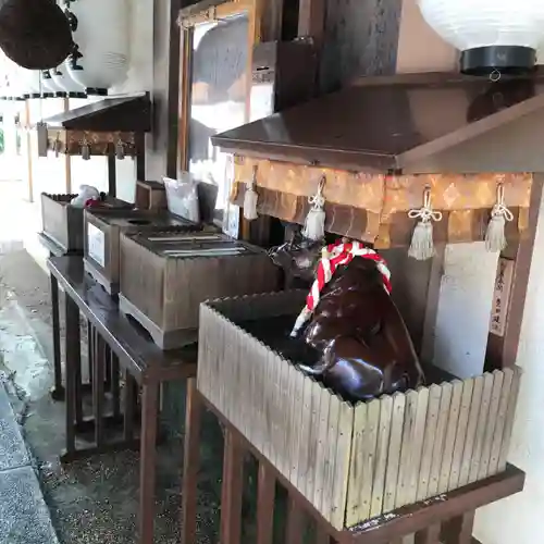 阿部野神社の狛犬