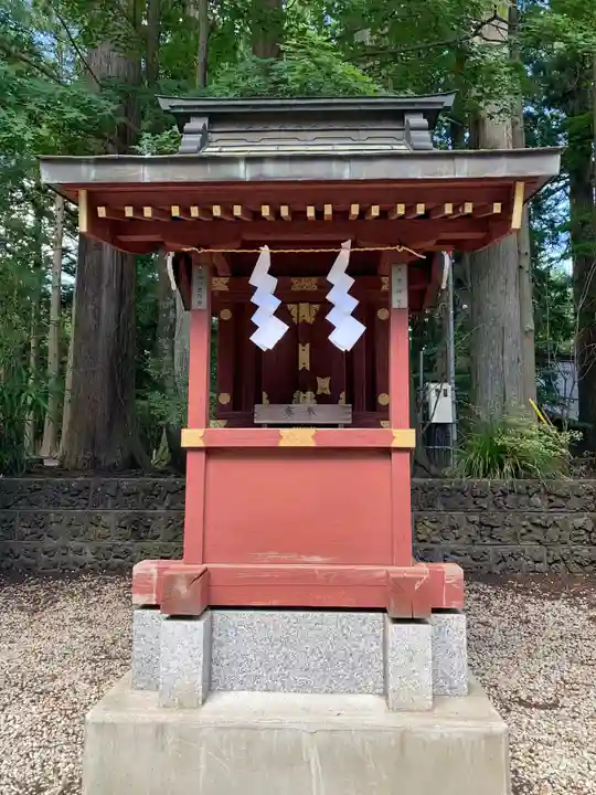 北口本宮冨士浅間神社の末社・摂社
