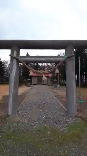 聚富神社の鳥居