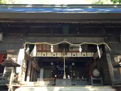 河口浅間神社の本殿・本堂