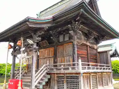 八幡神社の本殿・本堂
