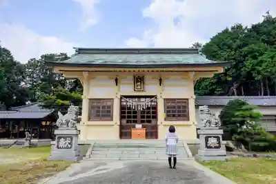 八柱社の本殿・本堂