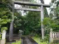 忍 諏訪神社・東照宮 の鳥居