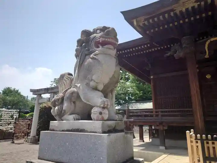 赤羽八幡神社の狛犬