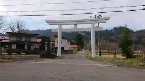 七座神社の鳥居