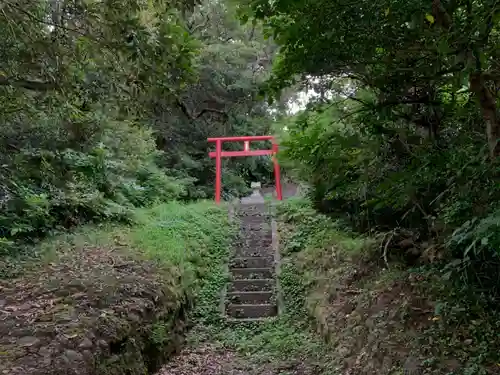 月夜見神社の鳥居