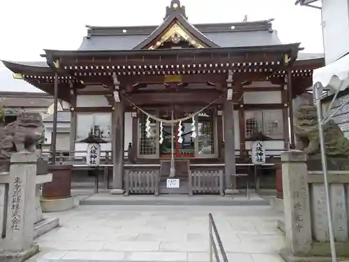 今泉八坂神社の本殿・本堂