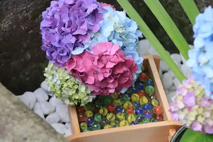 開成山大神宮の手水舎