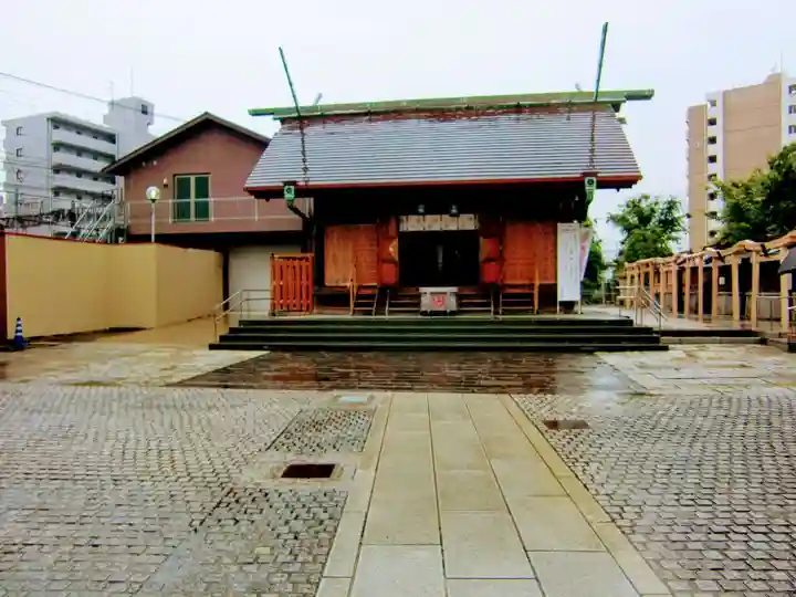 鶴見神社の本殿・本堂