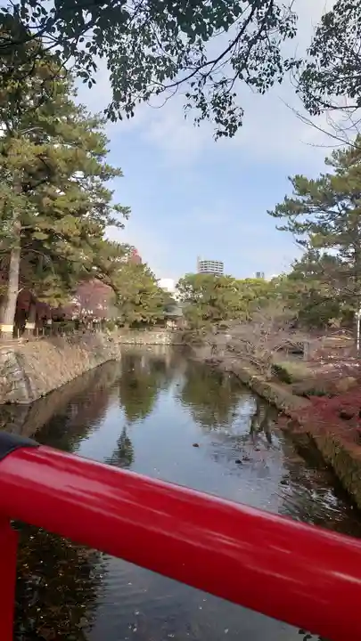 龍城神社の周辺