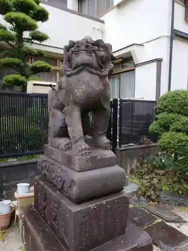 粟島神社の狛犬