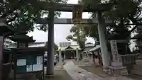 長柄八幡宮の鳥居
