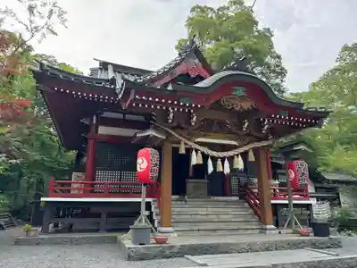 山中諏訪神社(山梨県)