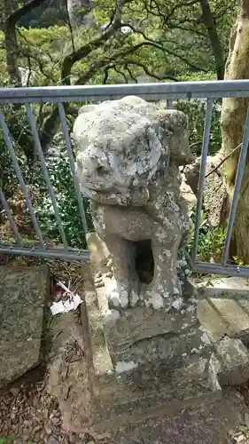 船魂神社の狛犬
