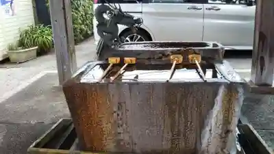 寒川神社の手水舎