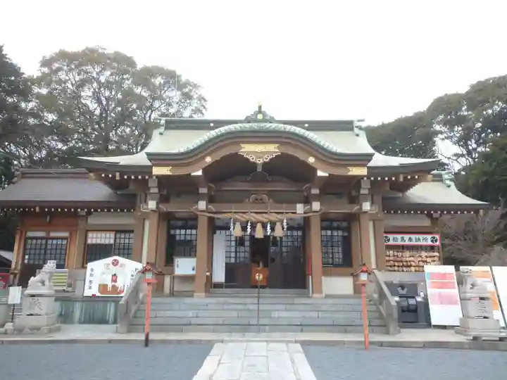 到津八幡神社の本殿・本堂