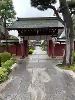 大坊本行寺の山門・神門