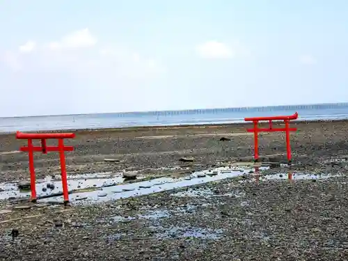 大魚神社の鳥居