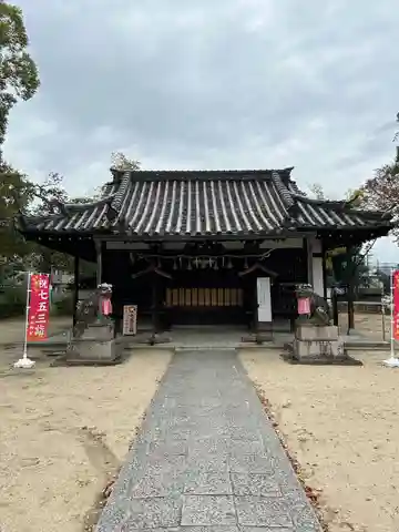 井於神社の本殿・本堂
