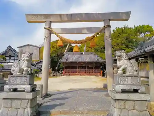 八幡社（大谷八幡社）の鳥居