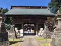 常陸第三宮 吉田神社の山門・神門