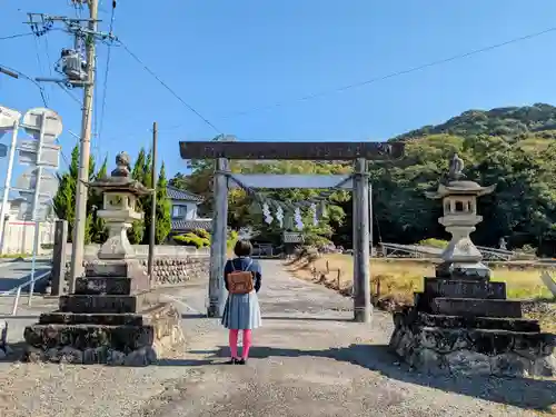 濱名惣社神明宮の鳥居