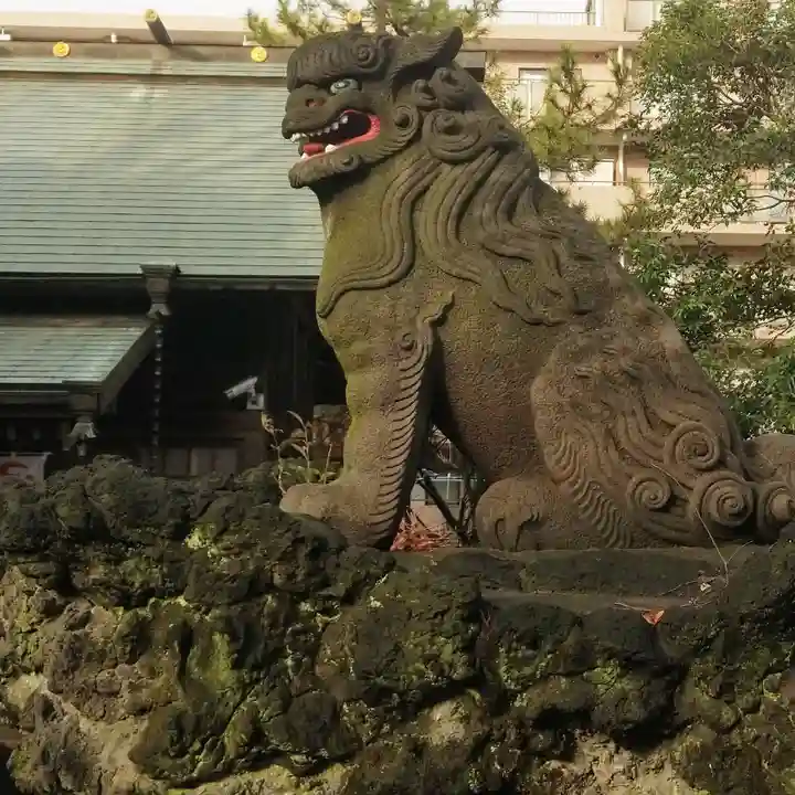 大杉天祖神社の狛犬