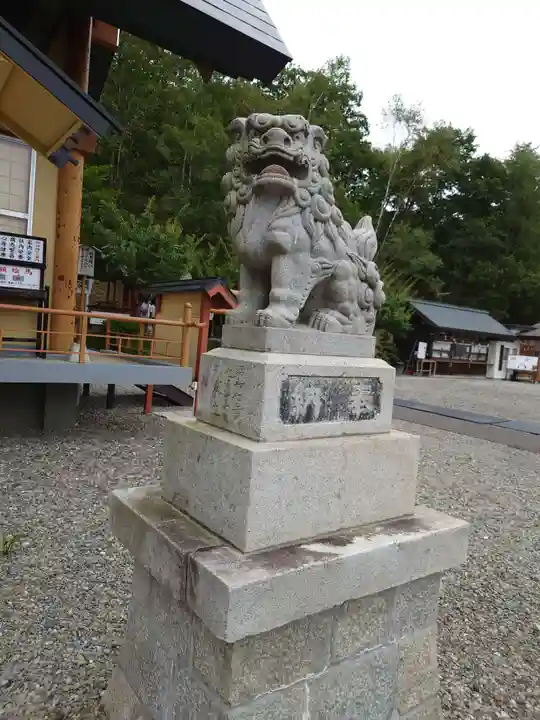 浦幌神社・乳神神社の狛犬
