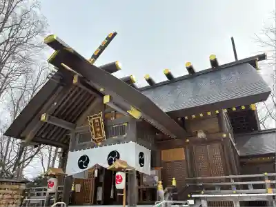 旭川神社の本殿・本堂