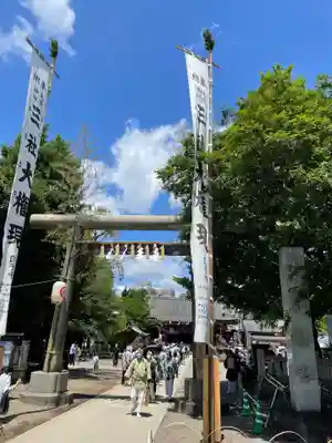 浅草神社の鳥居
