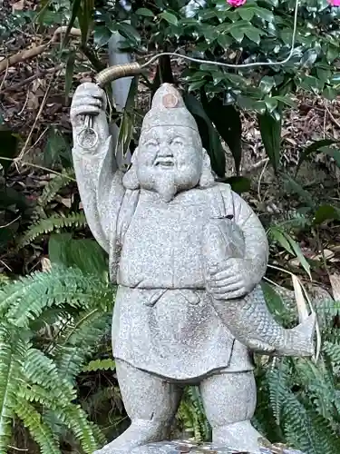 三都神社の像