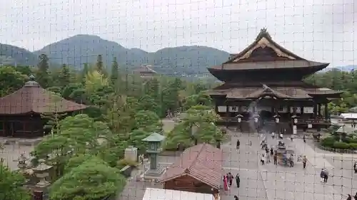 善光寺の景色