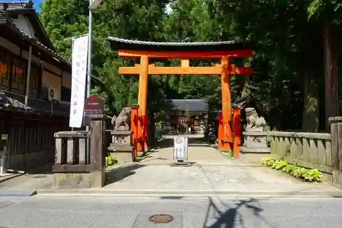 宇太水分神社の鳥居