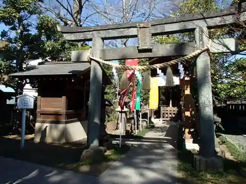 行田八幡神社の鳥居