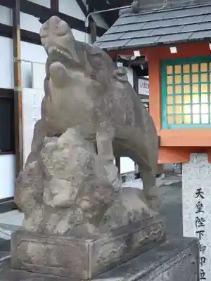 護王神社の狛犬