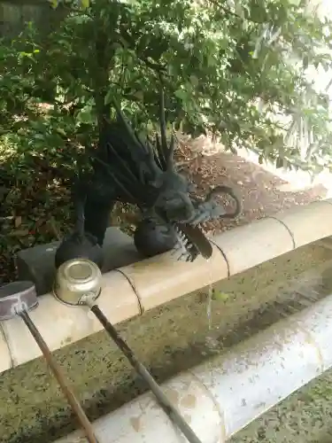 星宮神社の手水舎