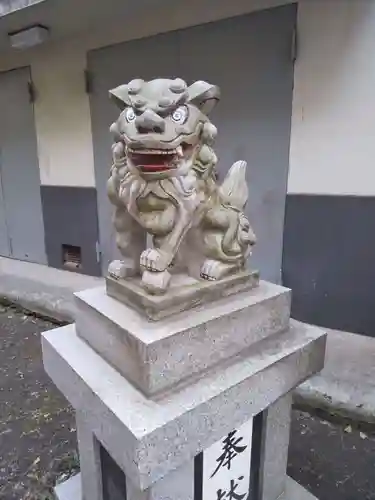 銀杏岡八幡神社の狛犬