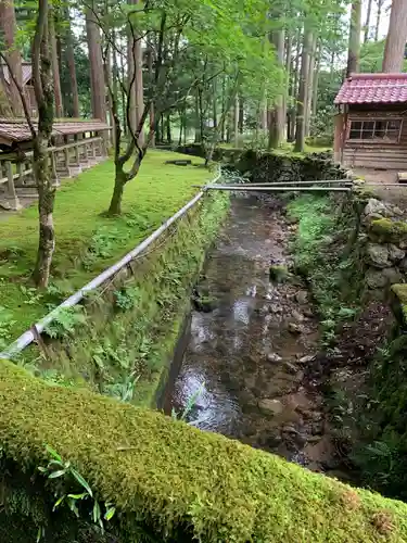 日用神社の自然