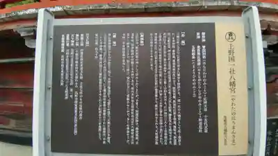 上野国一社八幡八幡宮(群馬県)