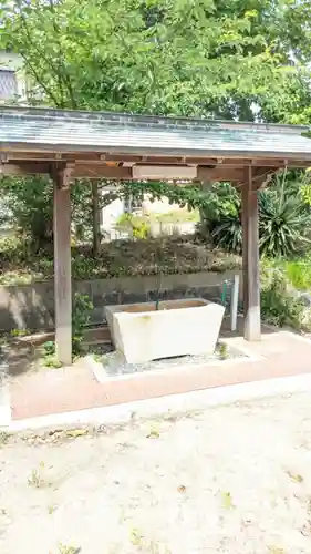 八幡社（下門八幡社）の手水舎