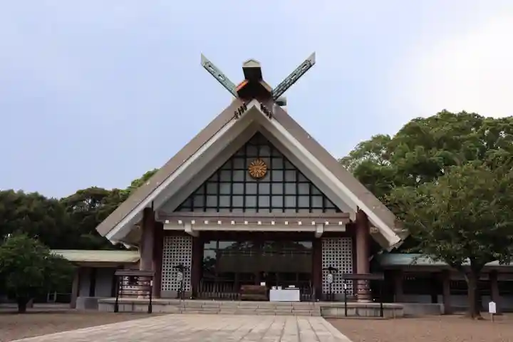 千葉縣護國神社の本殿・本堂