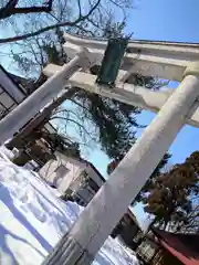 弘前八坂神社の鳥居