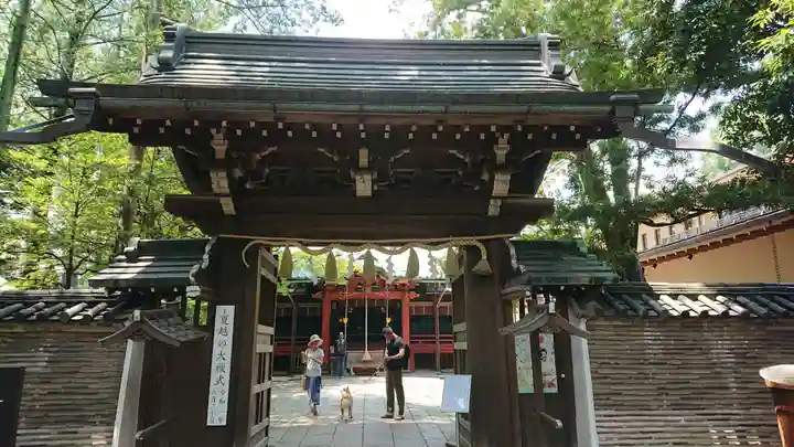 赤坂氷川神社の山門・神門