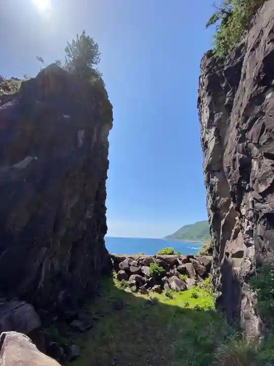 鹿岡の夫婦岩(高知県)